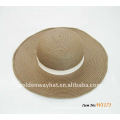 paper straw cheap folding sun visor hat